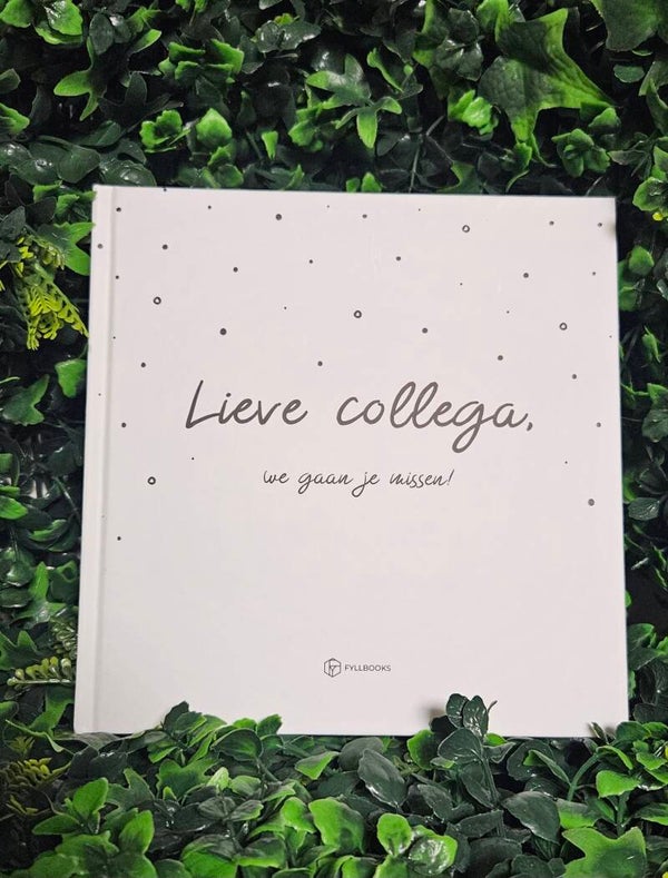 Afscheidsboek Lieve Collega 25 pers