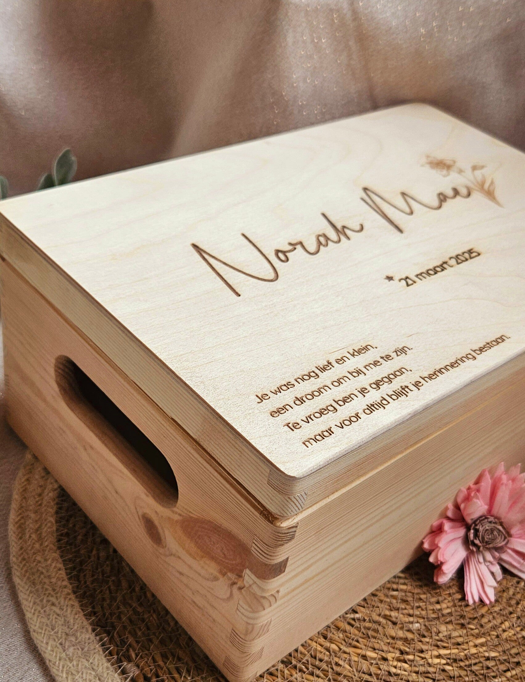 Herinneringbox  -  Bloem van Herinnering