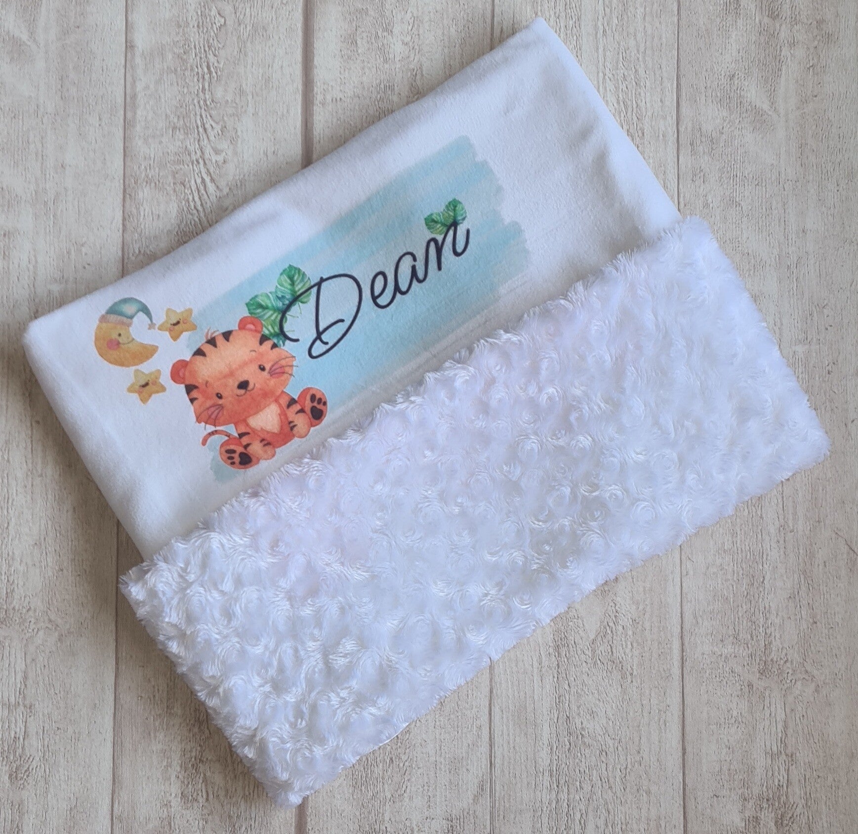 BabyDeken Tigro blauw