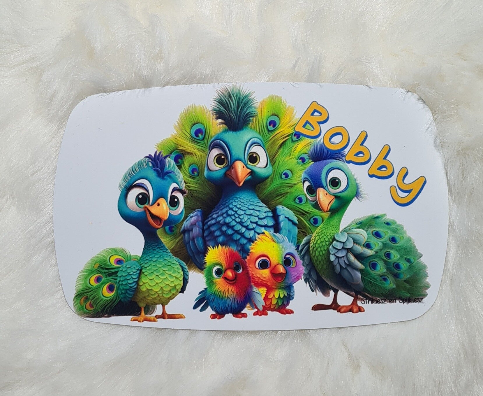 Broodtrommel De Peackiesz!