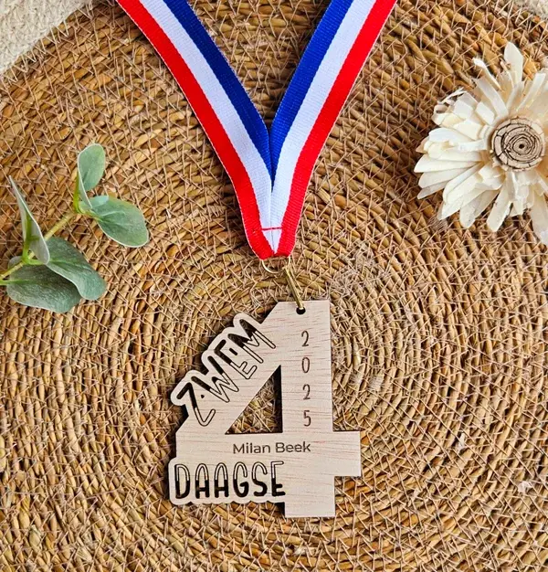 Zwem4Daagse Medaille – Complete Snoep Set!