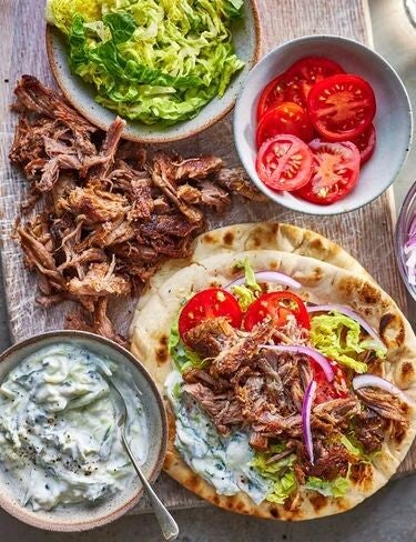 Pita gyros at home