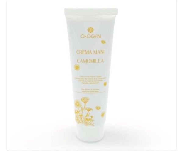 CREMA MANI ALLA CAMOMILLA CON BURRO DI KARITÉ E PROTEINE DELLA SETA - 75 ML CR28