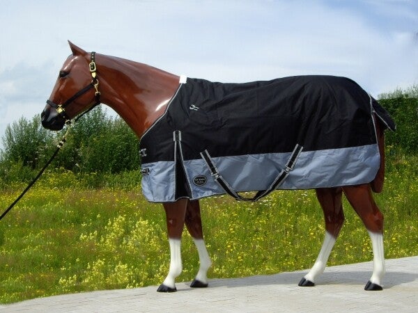 Regen Winterdecke "Tough Horse" 600D - 300gr schwarz