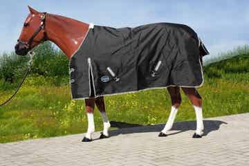 Regen Winterdecke "Tough Horse" 1200D - 300gr schwarz