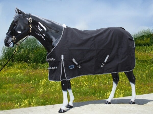 Regendecke "Tough Horse" schwarz 1680D