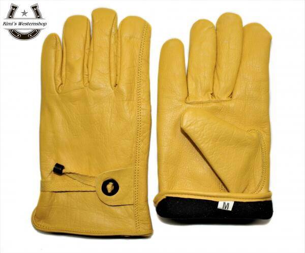 Rancher Arbeitshandschuhe - gefüttert - Fleece Lining – Gr. XS bis XL