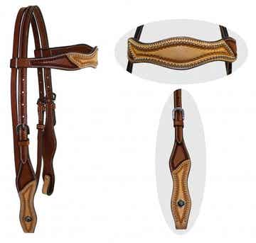 Kopfstück gerade "Two Colour James"