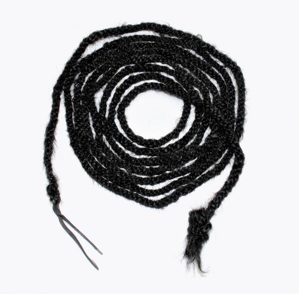 % SALE %  Horse Hair Mecate - 5/8´´ x 22ft. Lang - BLACK