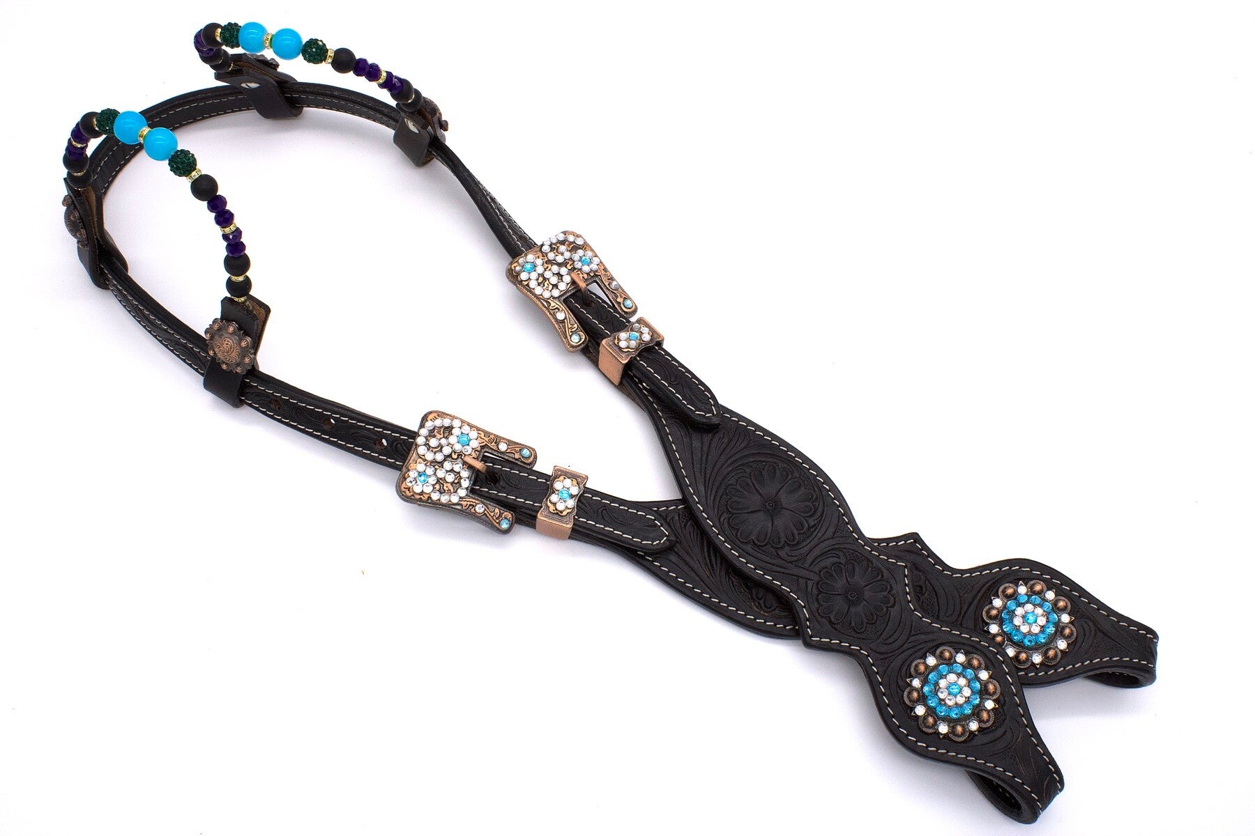 Kopfstück Zweiohr "Black Ocean"