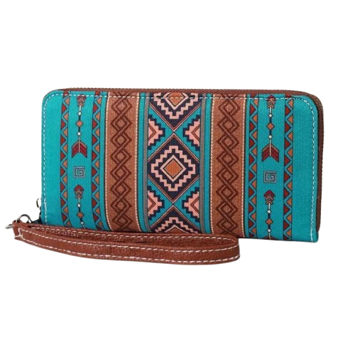 Geldbörse Vintage Style "Türkis"