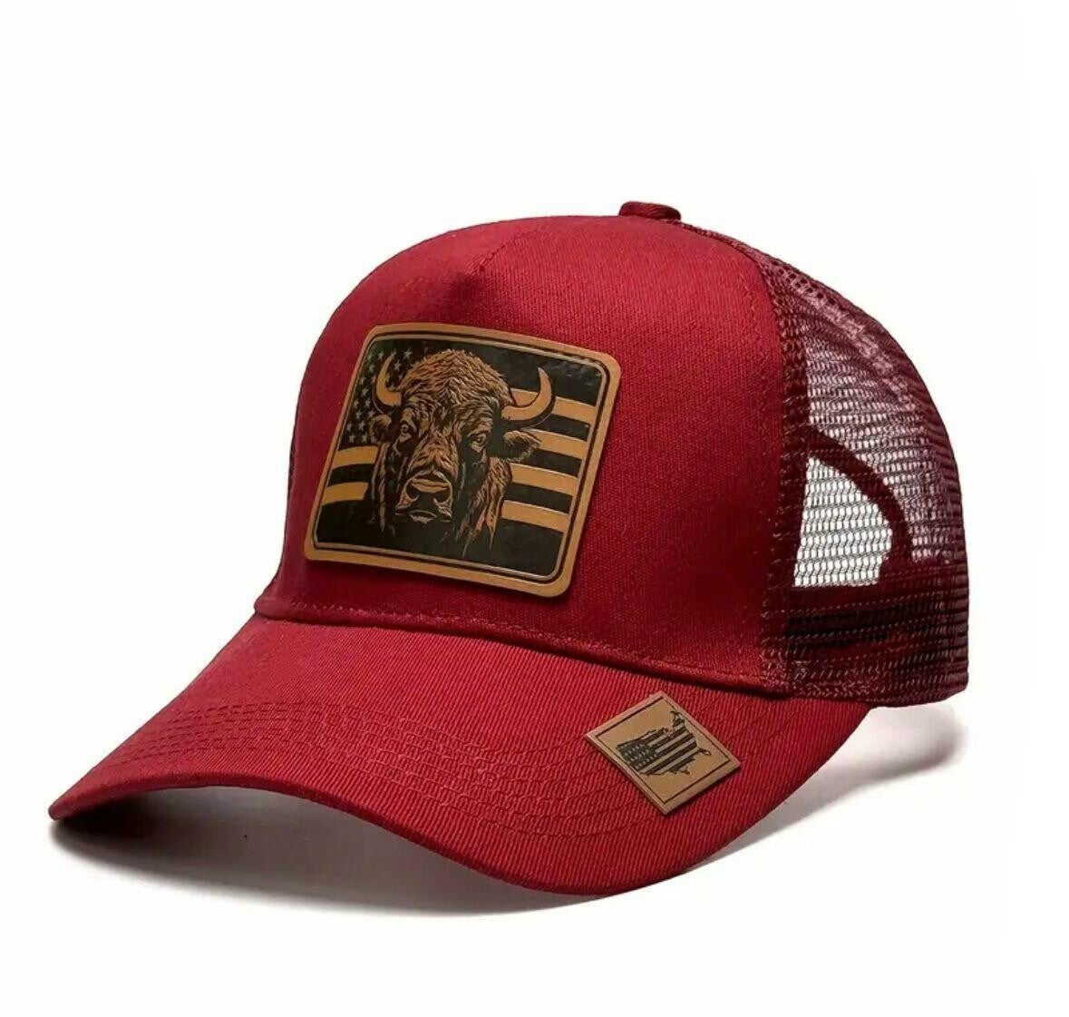 Baseball Cap "American Bull" rot