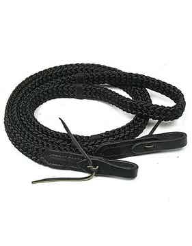 Zügel Schutz Brother "Quiet Control Single Rein" schwarz & braun