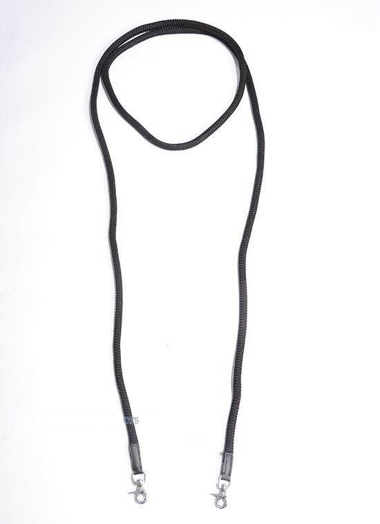 Nylon Zügel "Deluxe" schwarz