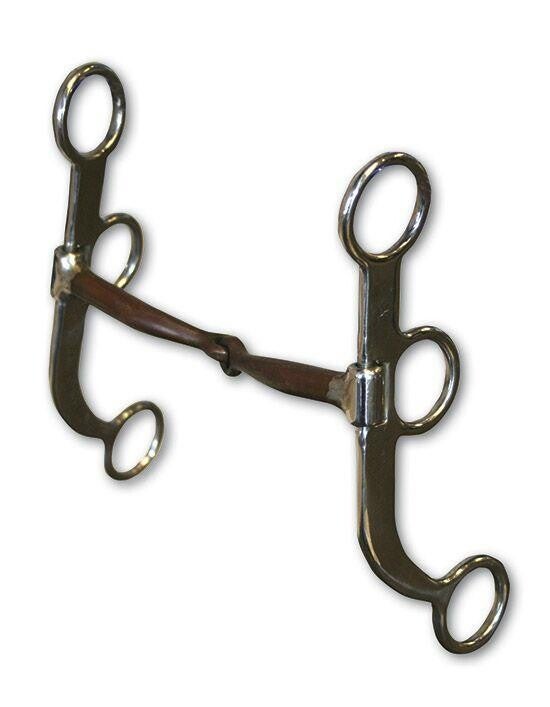 Snaffle Bit mit Shanks "Bob Avila"