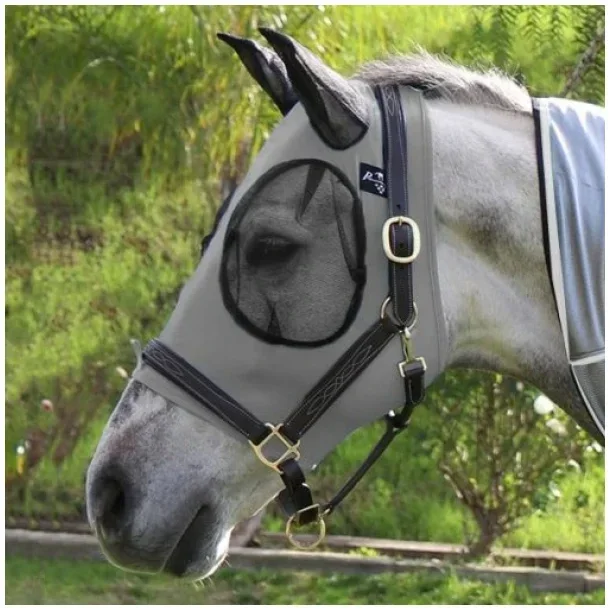 Professional´s Choice Fliegenmaske "Comfort Fit" Grau