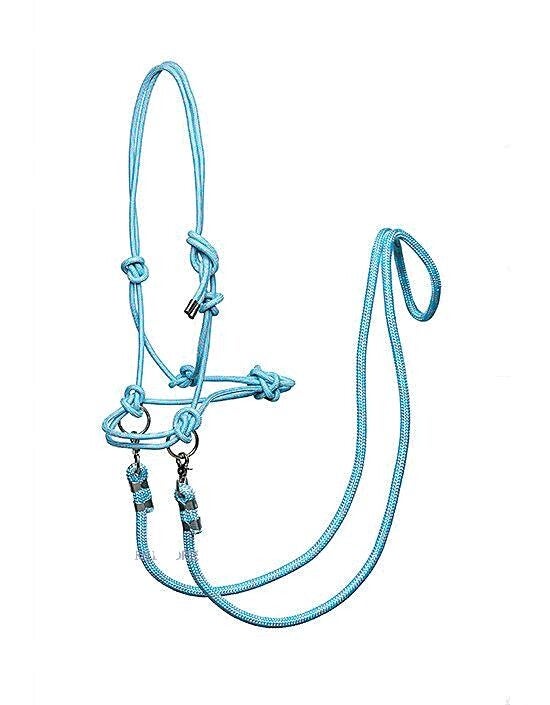 Knotenhalfter icy "Free Riding" inkl. Zügel