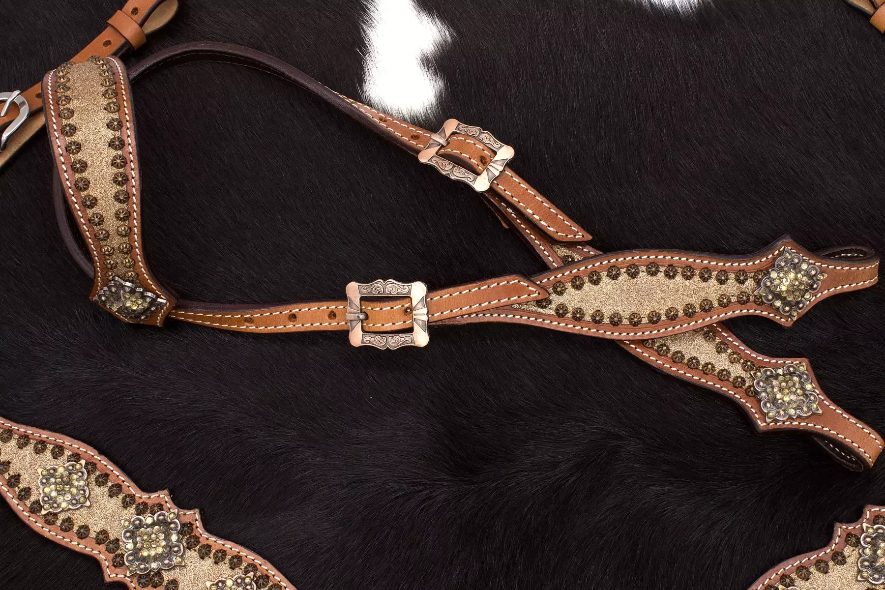 Kopfstück Einohr "Gold"