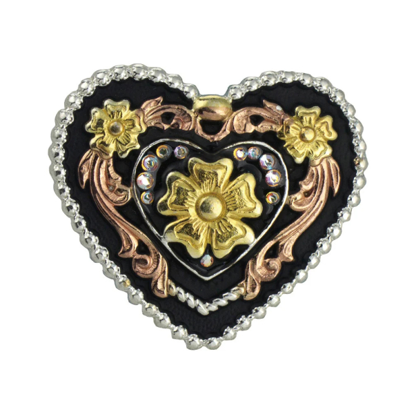 Concho - Crystal Canyon Screw Back - Heart