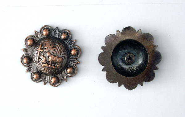 Concho Praying Cowboy 37mm