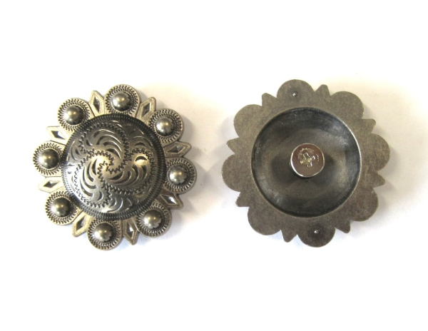 Concho - 43mm - Antigue Silver