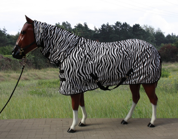 "TOP SCORE" Fliegendecke mit Halsteil - ZEBRA Design