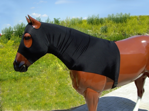 Sleezy Stretch Hood - Kopf/Hals/Schulter SCHWARZ