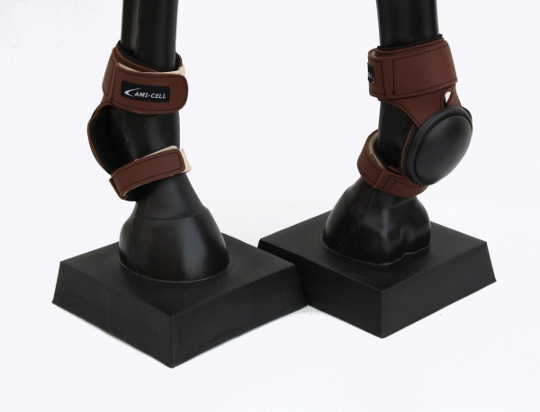 Skid Boot Deluxe - "F.Gauthier Collection" - Klettverschlüsse - braun