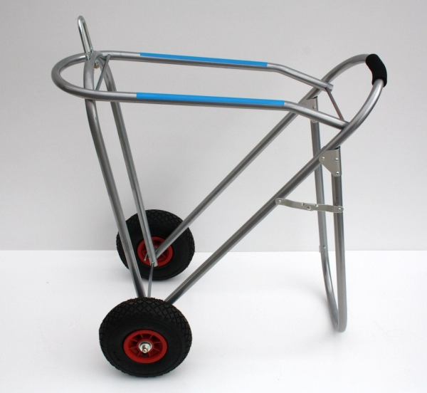 Caddy mit Luftrad - mit Ventil zum Aufpumpen