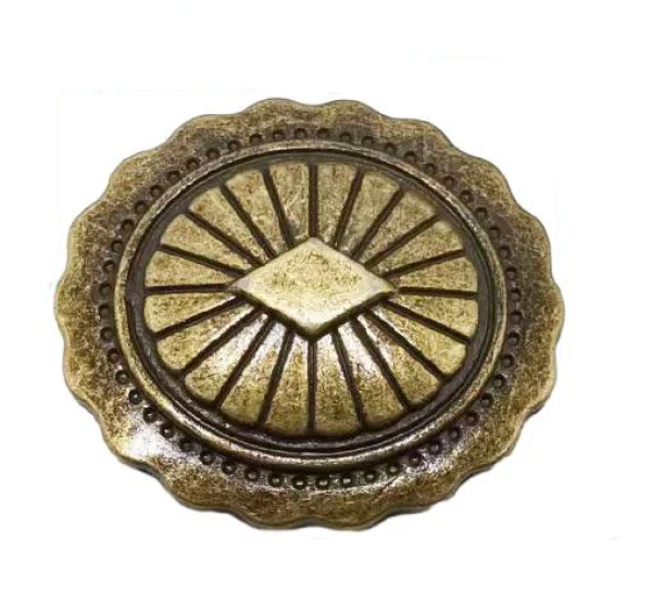Concho - Antik Messing 27/30mm