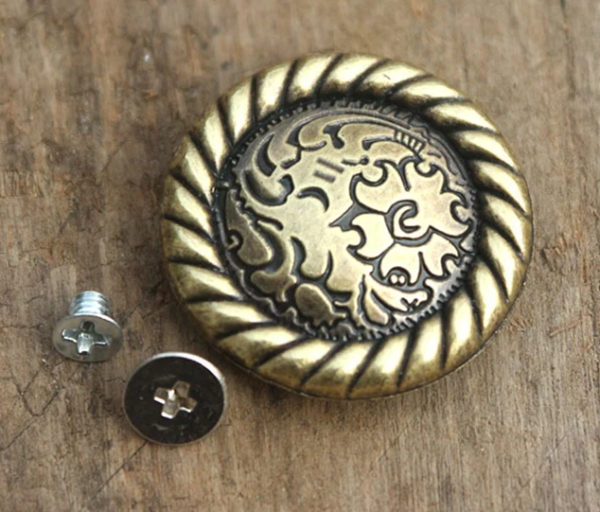Concho - Antik Messing - 25mm
