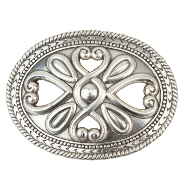 Gürtelschnalle Belt Buckle - Oval Filigree