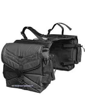 Satteltasche "Long Trip" schwarz