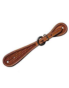 Sporenriemen Men "Basket Tooled"