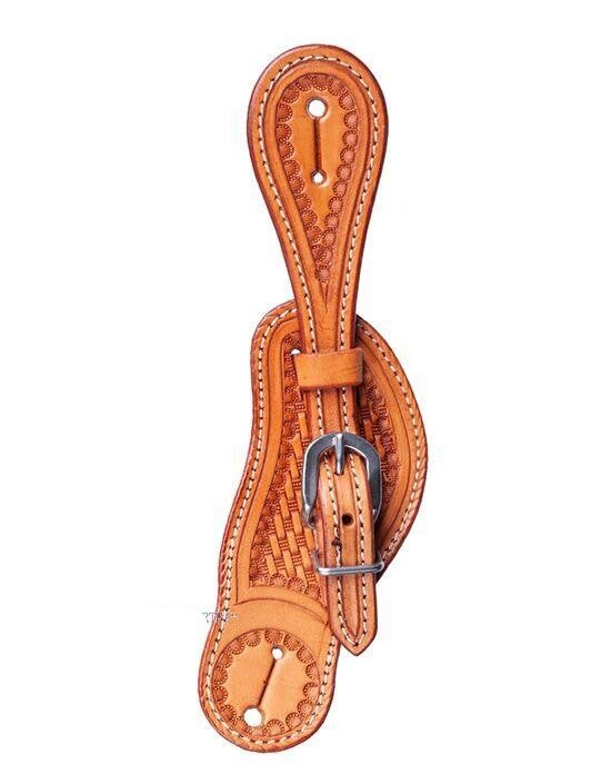 Sporenriemen Ladies "Basket Tooled"