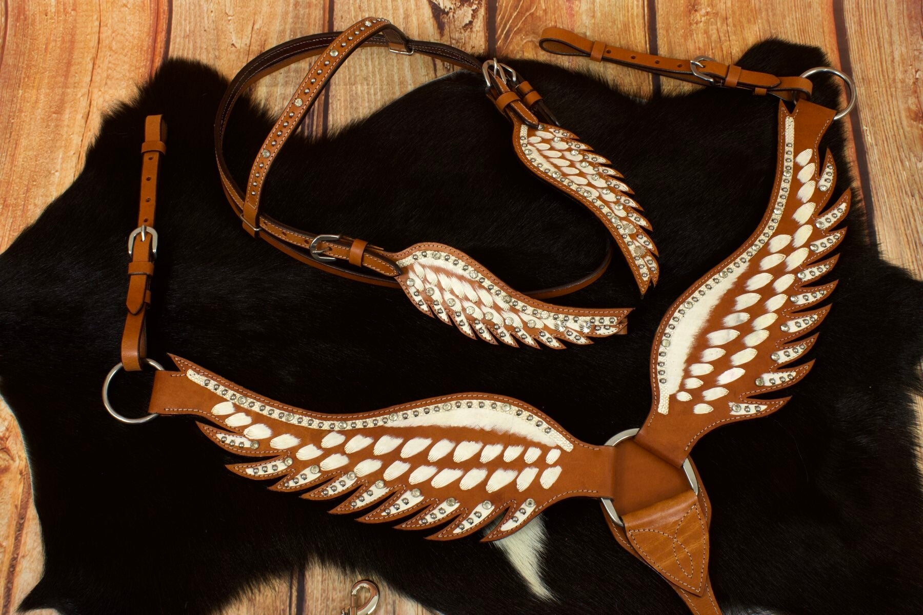 Kopfstück inkl. Vorderzeug "White Wings"