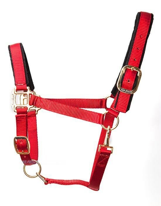 Halfter "Tuff Stuff" crimson red, Yearling