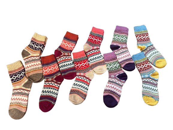 Wintersocken "Vintage Style"