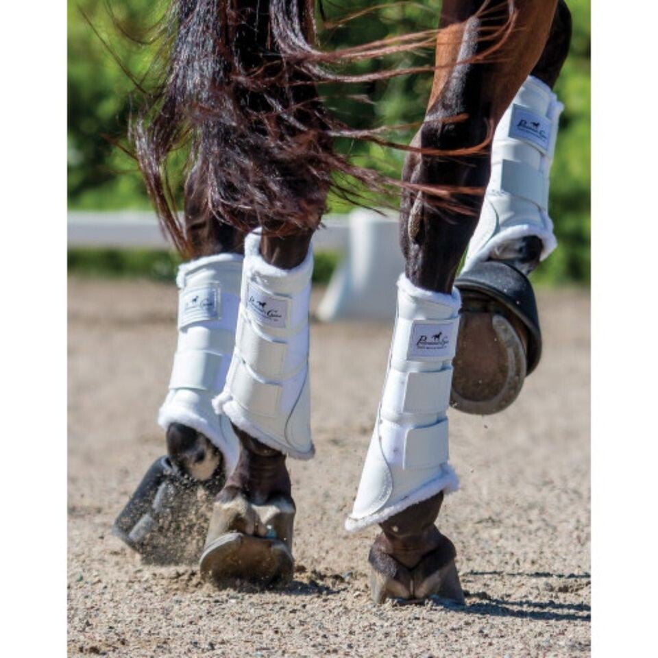 Professional´s Choice "Leather Protection boots" weiß 4er Set