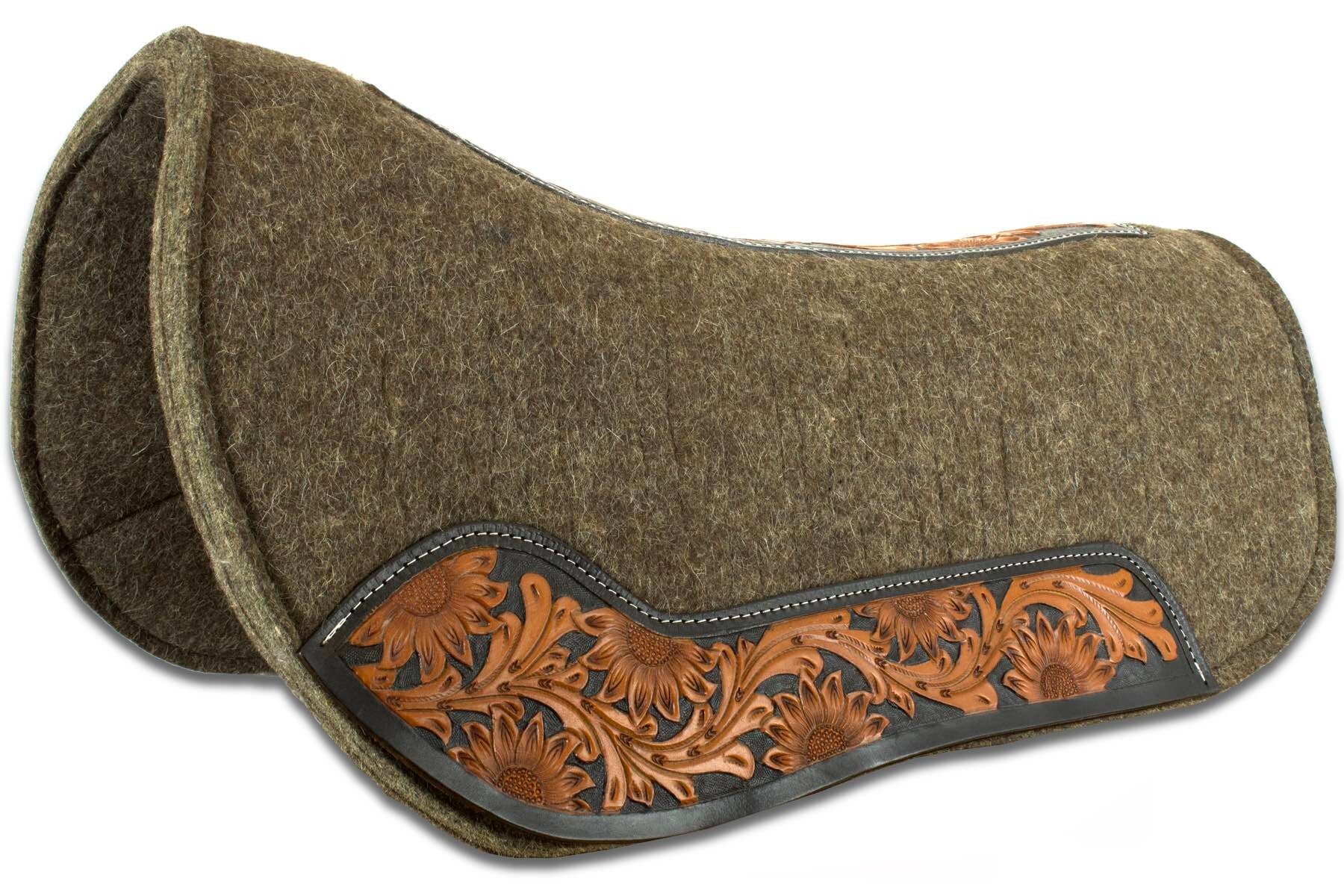 Wollfilzpad "punziert" Kurzpad roundskirt