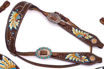 Kopfstück gerade "Indianer"