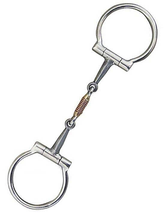 Snaffle "Cricket Offset Dee Bit" (12,7cm & 13,9cm)