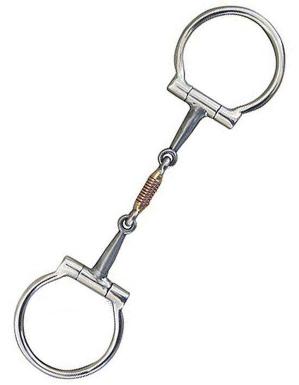 Snaffle "Cricket Offset Dee Bit" (12,7cm & 13,9cm)