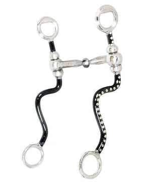 Snaffle Bit mit Shanks "S Shanks" (12,7cm)
