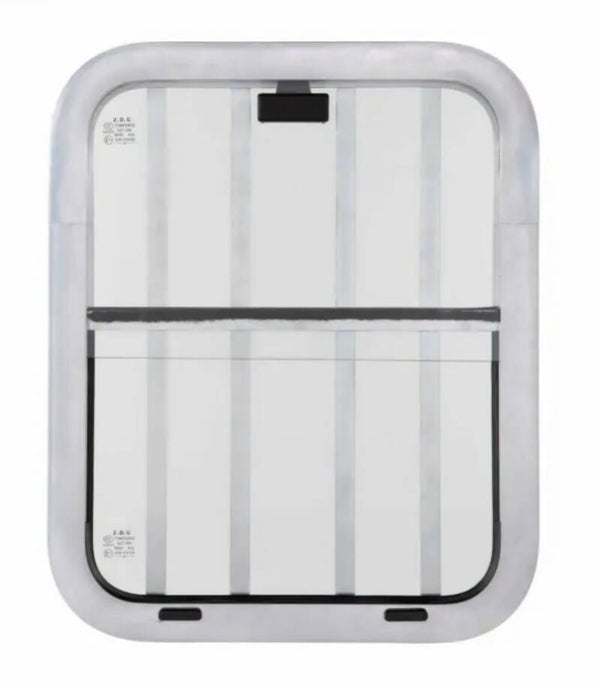 Drop Slide Window With Bars - 18” x 22” (Mill/Clear)