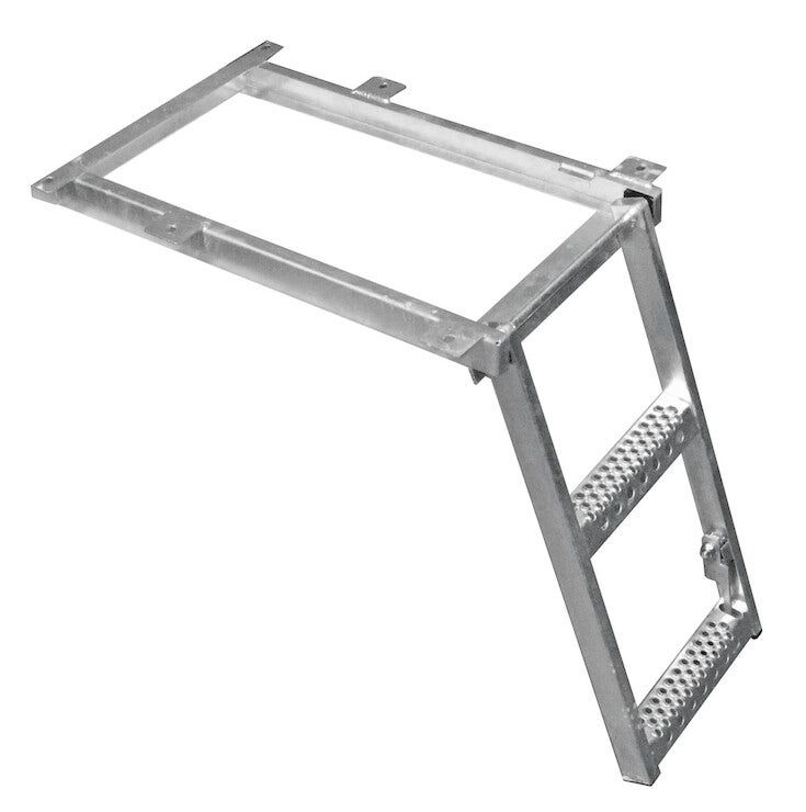 Folding Underfloor Ladder/Step - 2 Rung