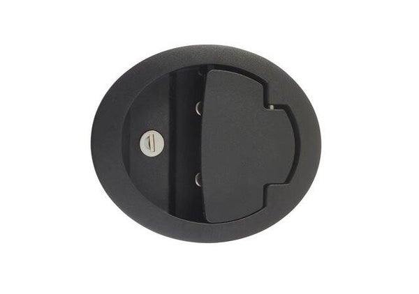 Recessed 'Oval' Paddle Handle