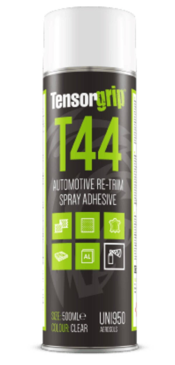 T44 Tensorgrip Aerosol Adhesive Spray Glue - 500ml