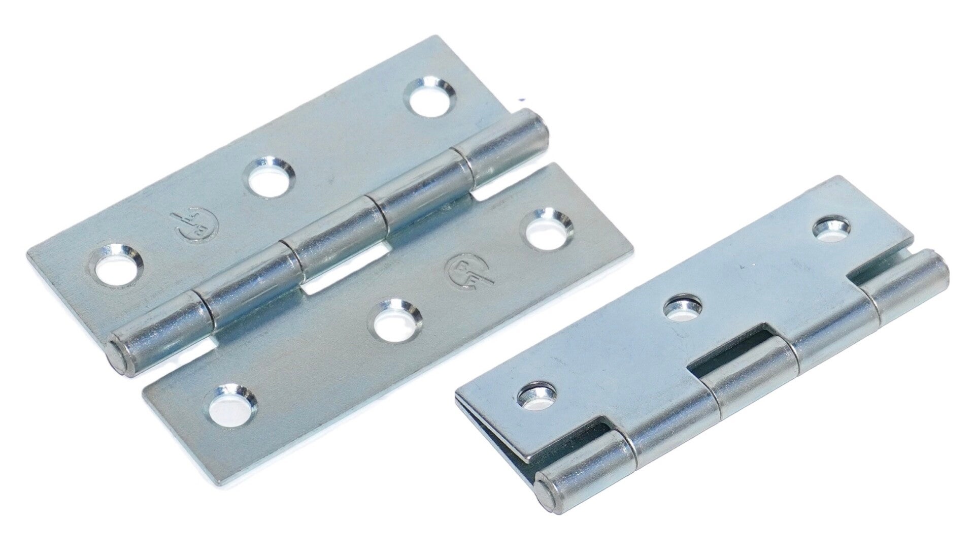 Butt Hinges - Zinc Plated (Pair)