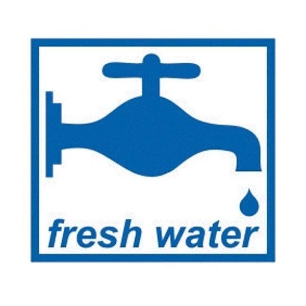 W4 Fresh Water Sticker